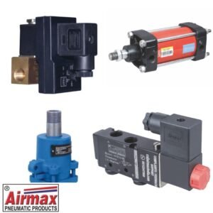 Rotary Joints, Cylinders, Solenoid Valves, Direction Control Valves, Rotary Actuators, Angle Seat Valves, Moisture Separators