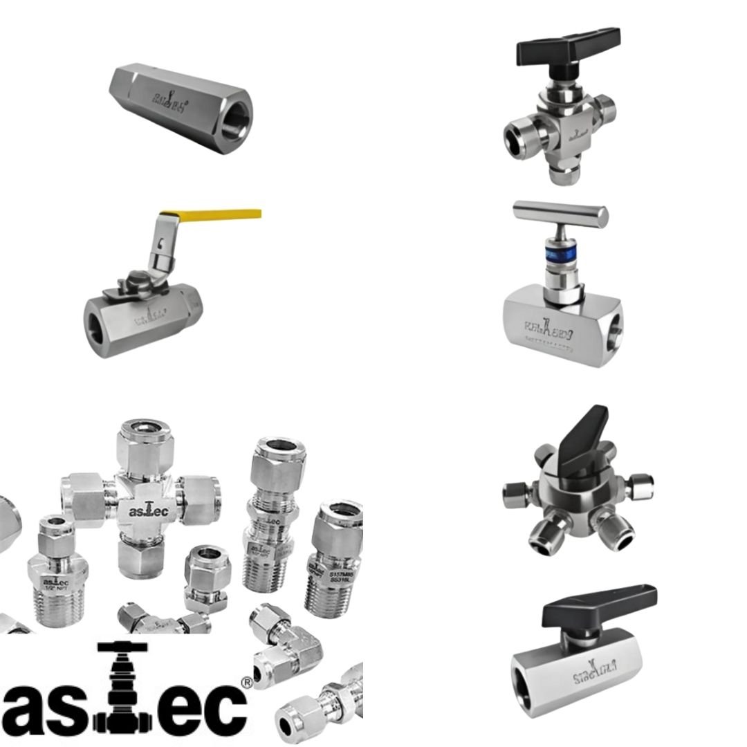 SS Tubes, Instrumentation Fittings, Manifold Valves, Needle Valves, Ball Valves