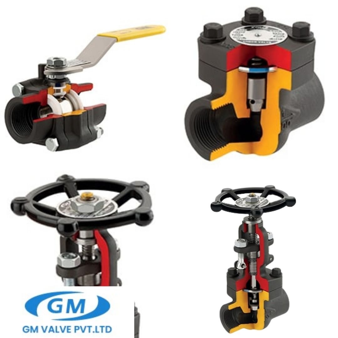 Forged Steel Gate, Globe, Check & Ball Valves