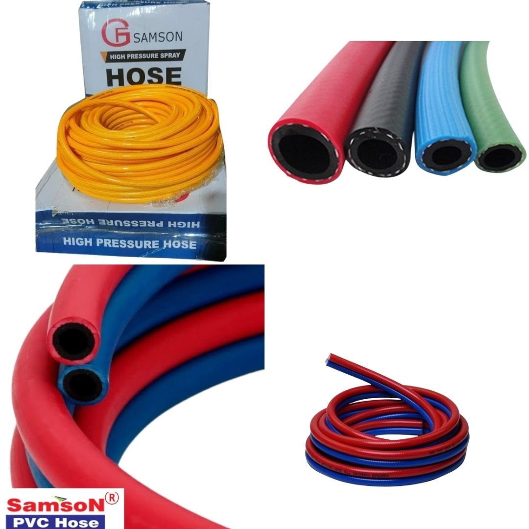PVC Flexible Braided Hoses, Gas Welding Hoses, Car Washing Hoses