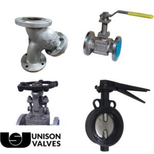 Carbon Steel Ball Valves, Butterfly Valves, Gate Valves, Globe Valves, Strainers, Steam Traps