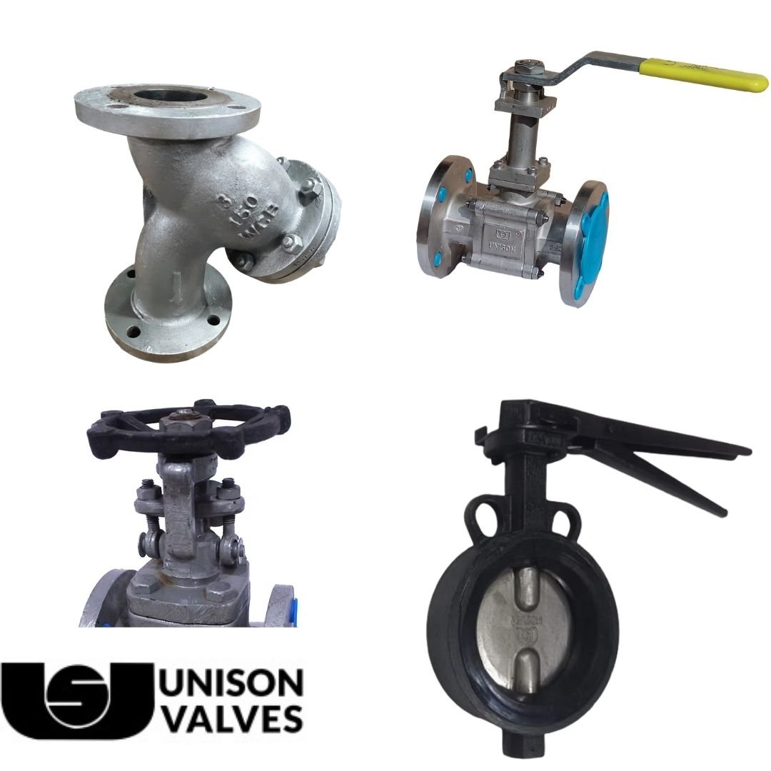 Carbon Steel Ball Valves, Butterfly Valves, Gate Valves, Globe Valves, Strainers, Steam Traps