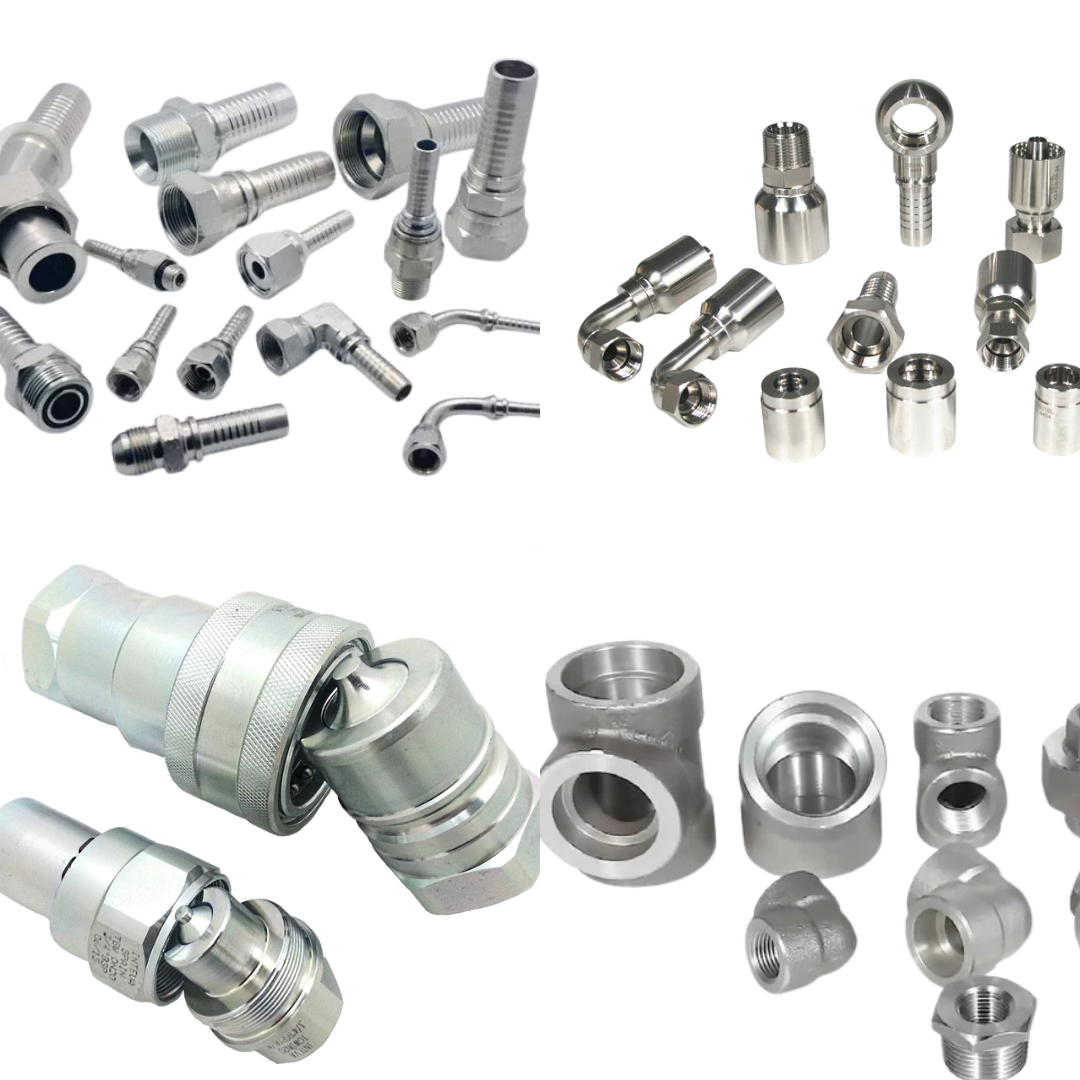 Carbon Steel & SS Hydraulic Fittings, Quick Release Couplings, SS Forged Fittings