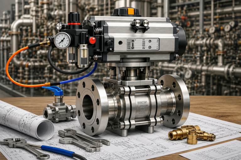MANUAL AND ACTUATOR OPERATED PROCESS LINE VALVES